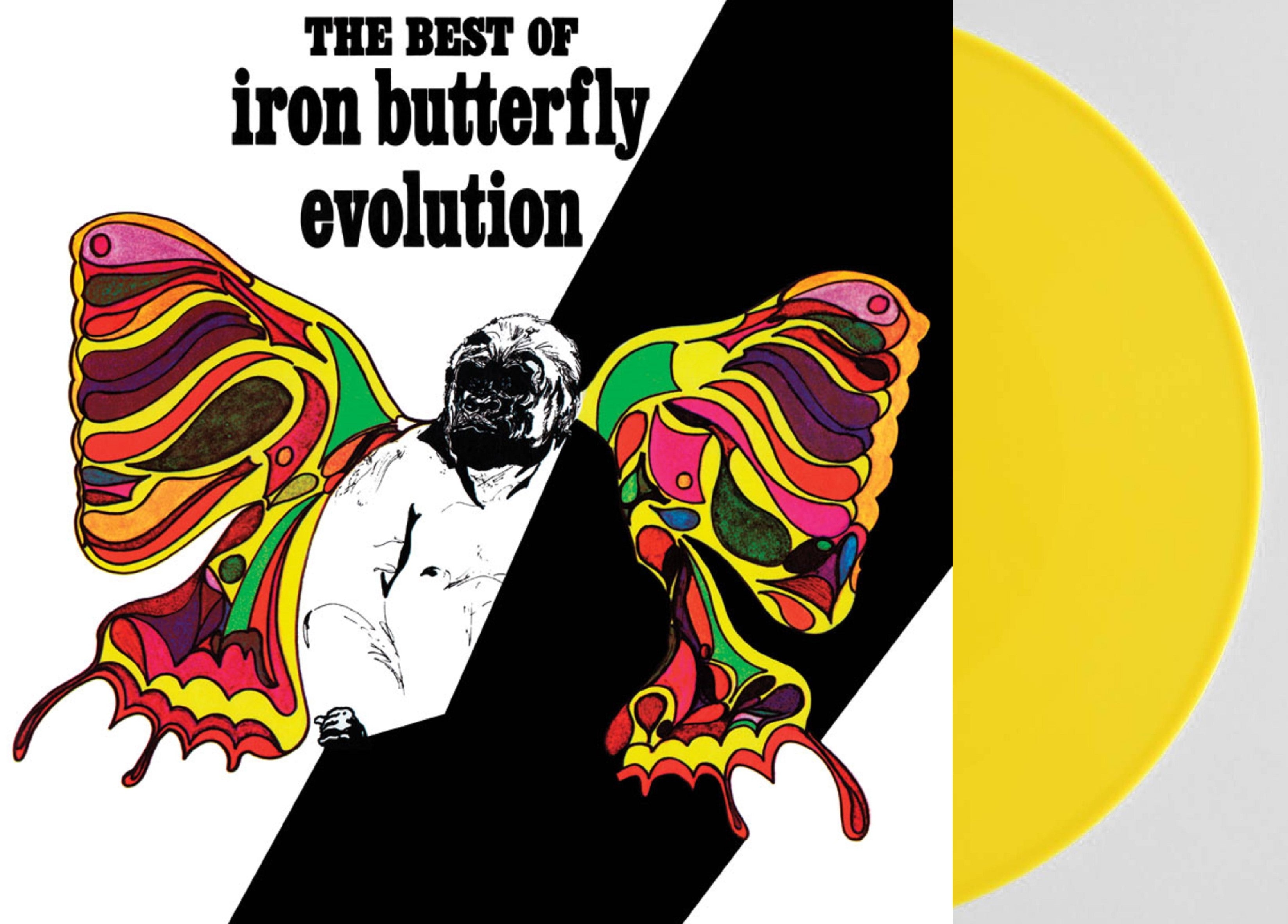 friday-music-iron-butterfly-evolution-best-of-vinyl-yellow-180g-ltd image 1