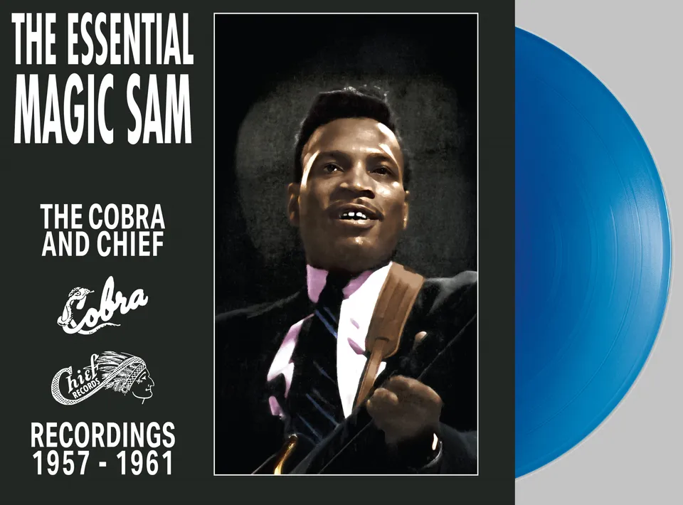 magic-sam-essential-cobra-blue-vinyl-lp-limitiert image 1