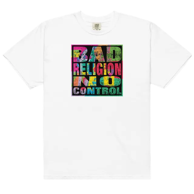 bad-religion-no-control-t-shirt-wei-baumwolle image 1