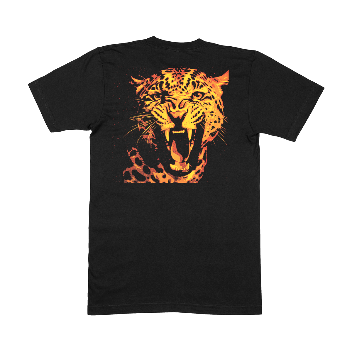 social-distortion-leopard-t-shirt-schwarz image 3