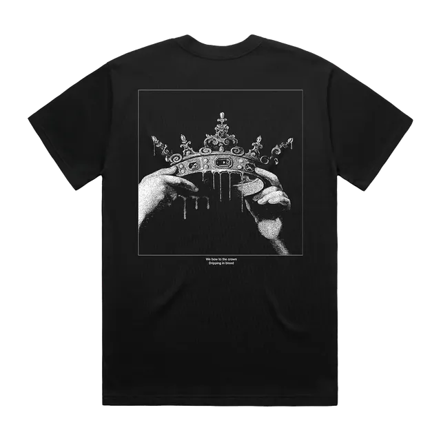 architects-bow-to-the-crown-t-shirt-schwarz-baumwolle image 1