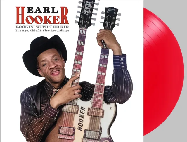 friday-music-earl-hooker-rockin-with-the-kid-vinyl-rot-transparent image 1