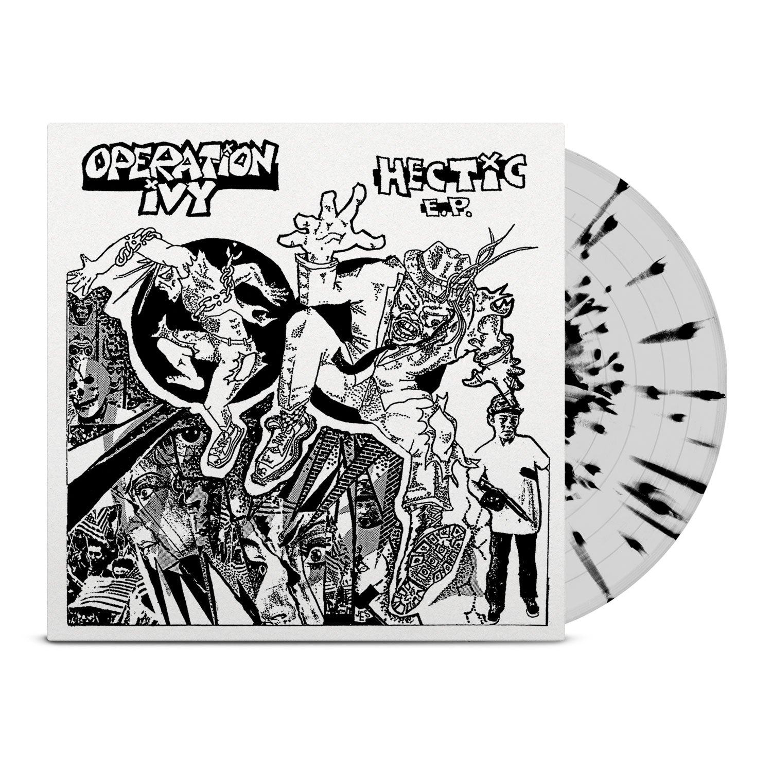 operation-ivy-hectic-12-ep-vinyl-clear-black image 1