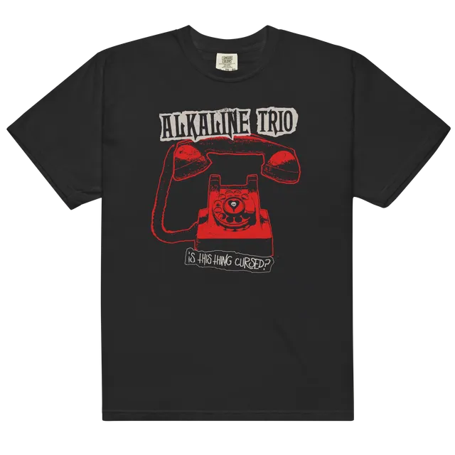 alkaline-trio-is-this-thing-cursed-t-shirt-schwarz-baumwolle image 1