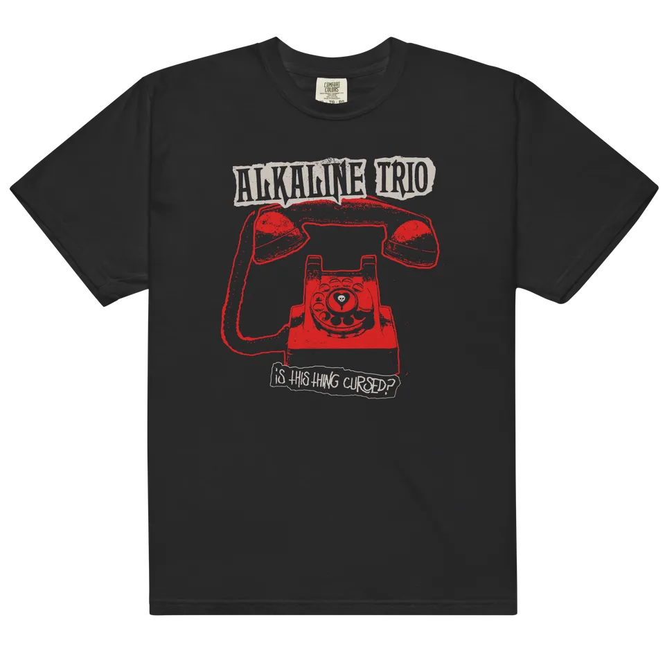 alkaline-trio-is-this-thing-cursed-t-shirt-schwarz-baumwolle image 1
