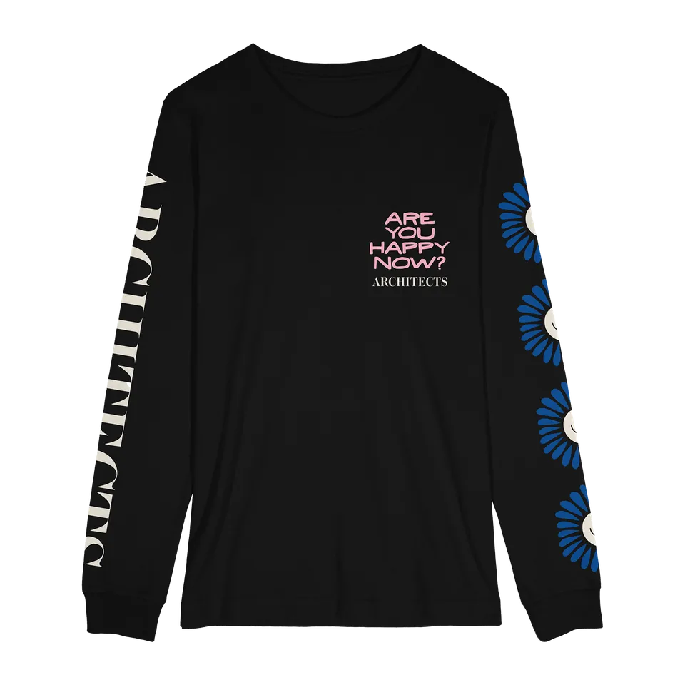 architects-are-you-happy-now-longsleeve-shirt-schwarz-baumwolle image 1