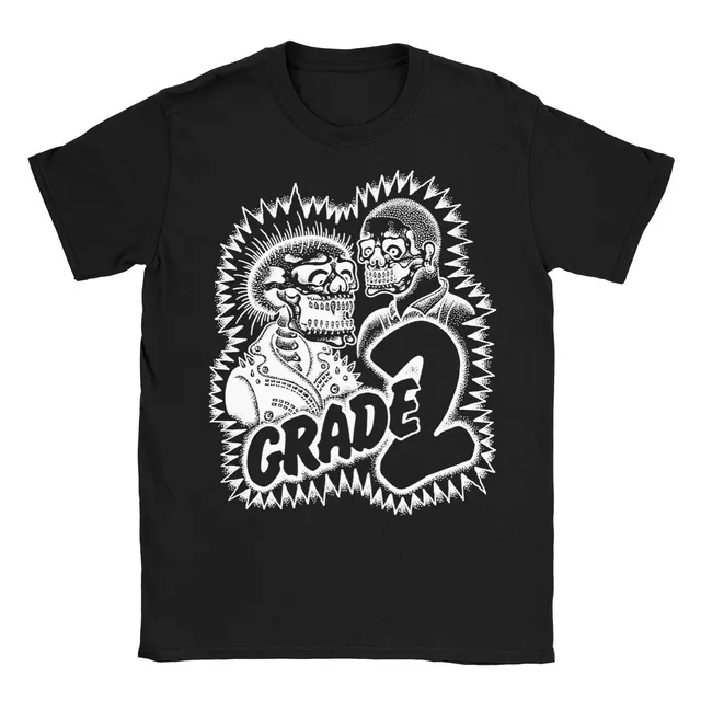 grade-2-skeletons-t-shirt-schwarz-baumwolle image 1
