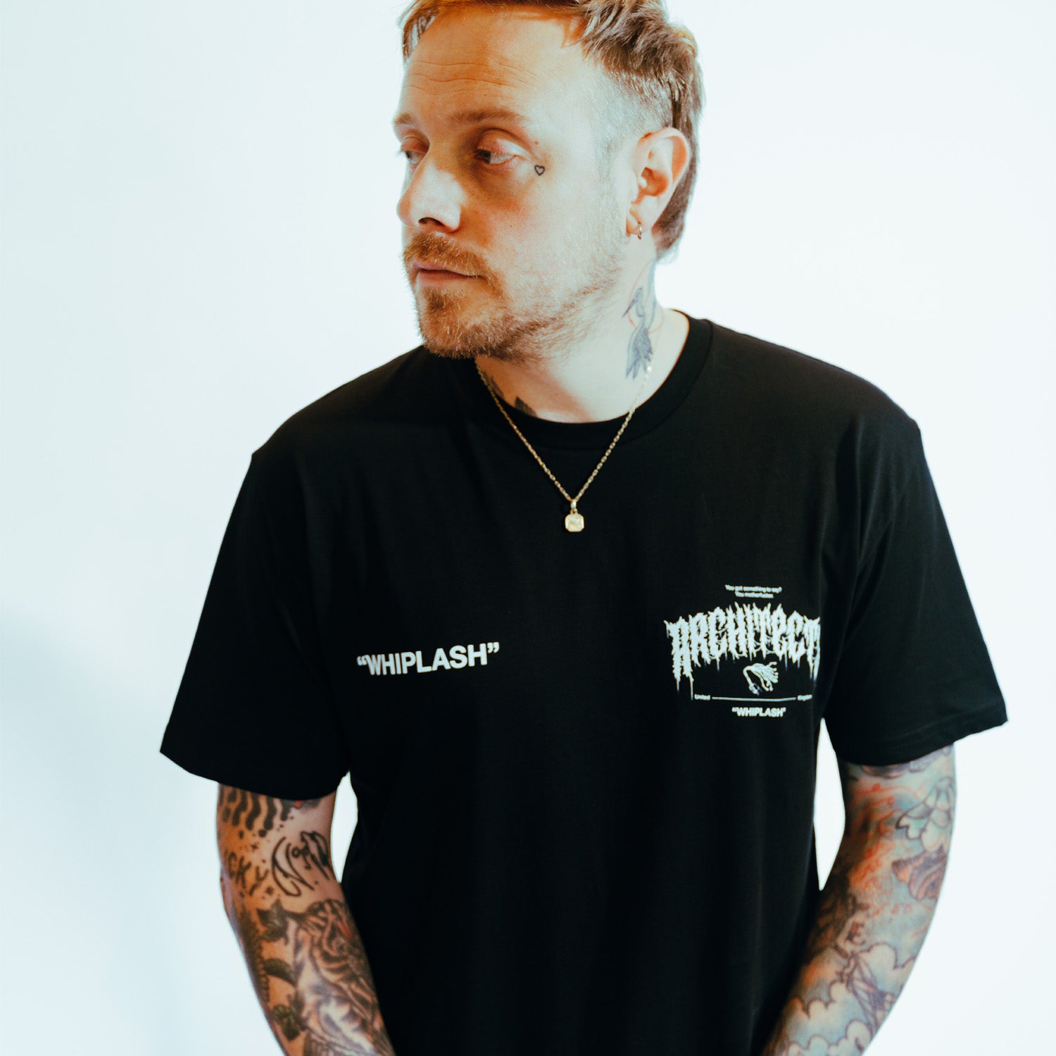 architects-bow-to-the-crown-t-shirt-schwarz-baumwolle image 3