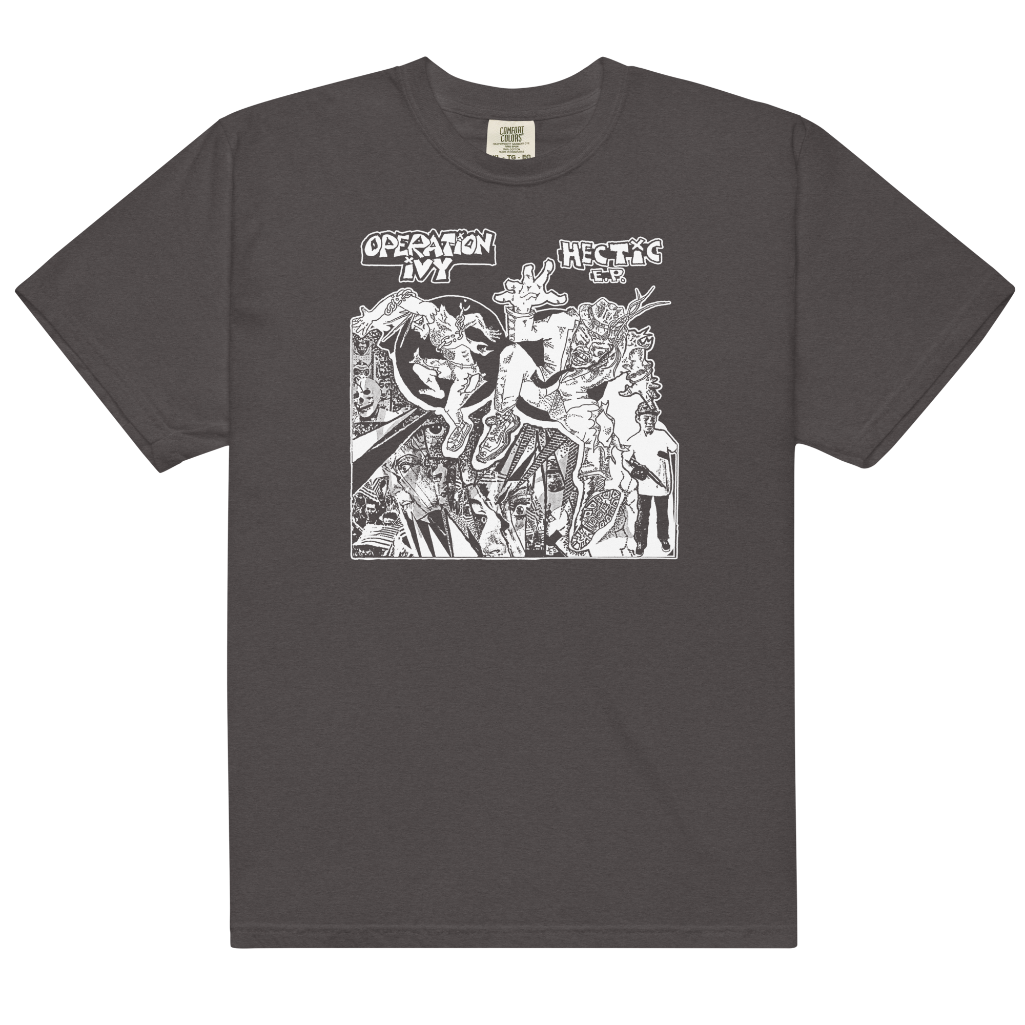 operation-ivy-hectic-t-shirt-dunkelgrau-baumwolle image 1