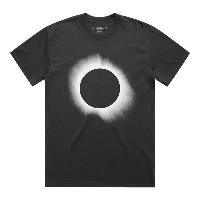 architects-all-our-gods-t-shirt-vintage-grey-10th-anniversary image 1