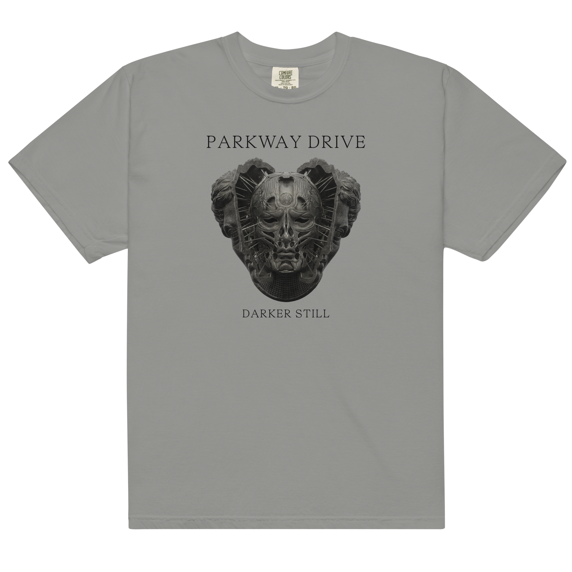 parkway-drive-darker-still-t-shirt-grau-baumwolle image 1