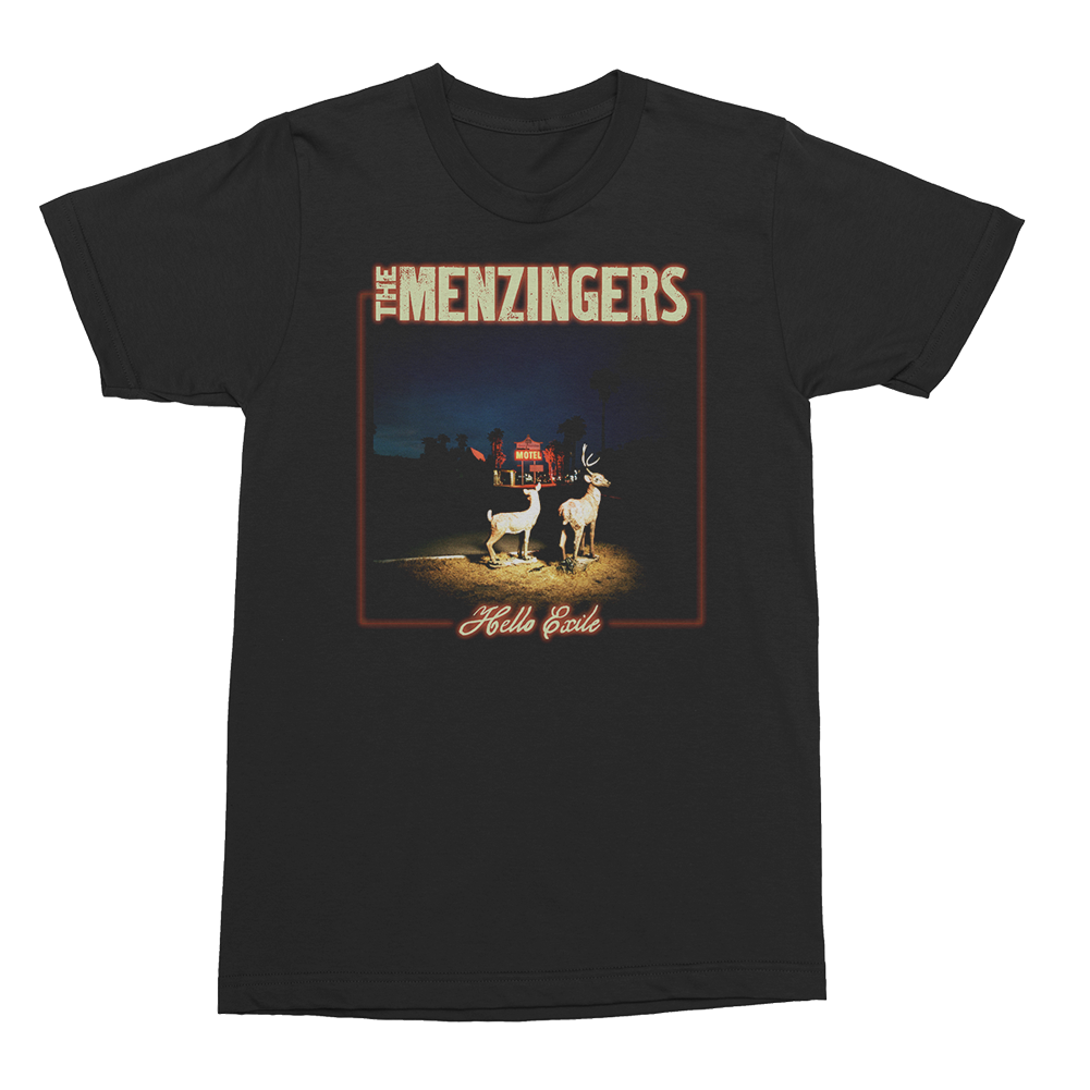 the-menzingers-hello-exile-cover-t-shirt-schwarz-baumwolle image 1