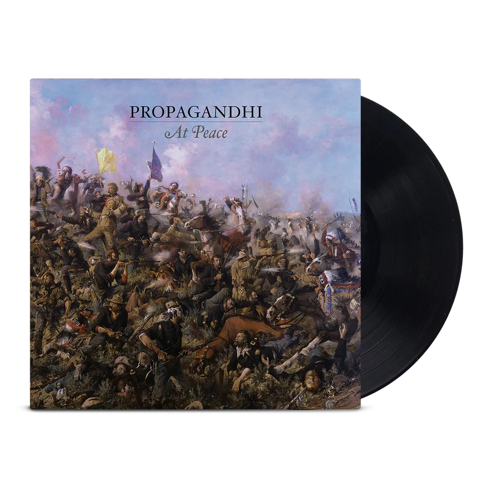 propagandhi-at-peace-lp-black-vinyl-mit-13-songs image 1