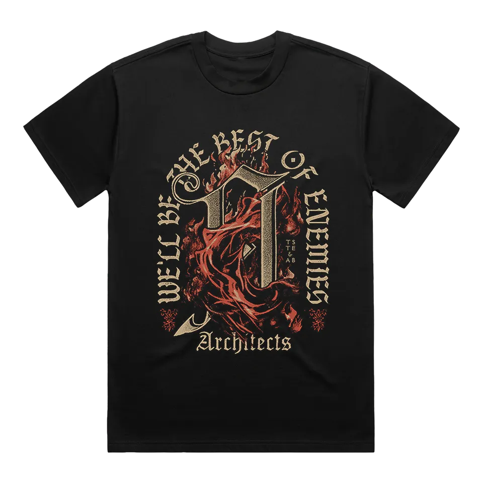 architects-best-of-enemies-t-shirt-frontprint-schwarz image 1