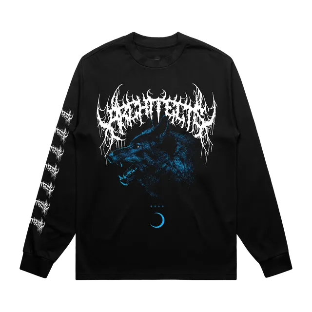 architects-wolf-longsleeve-schwarz-baumwolle-gr-e-l image 1