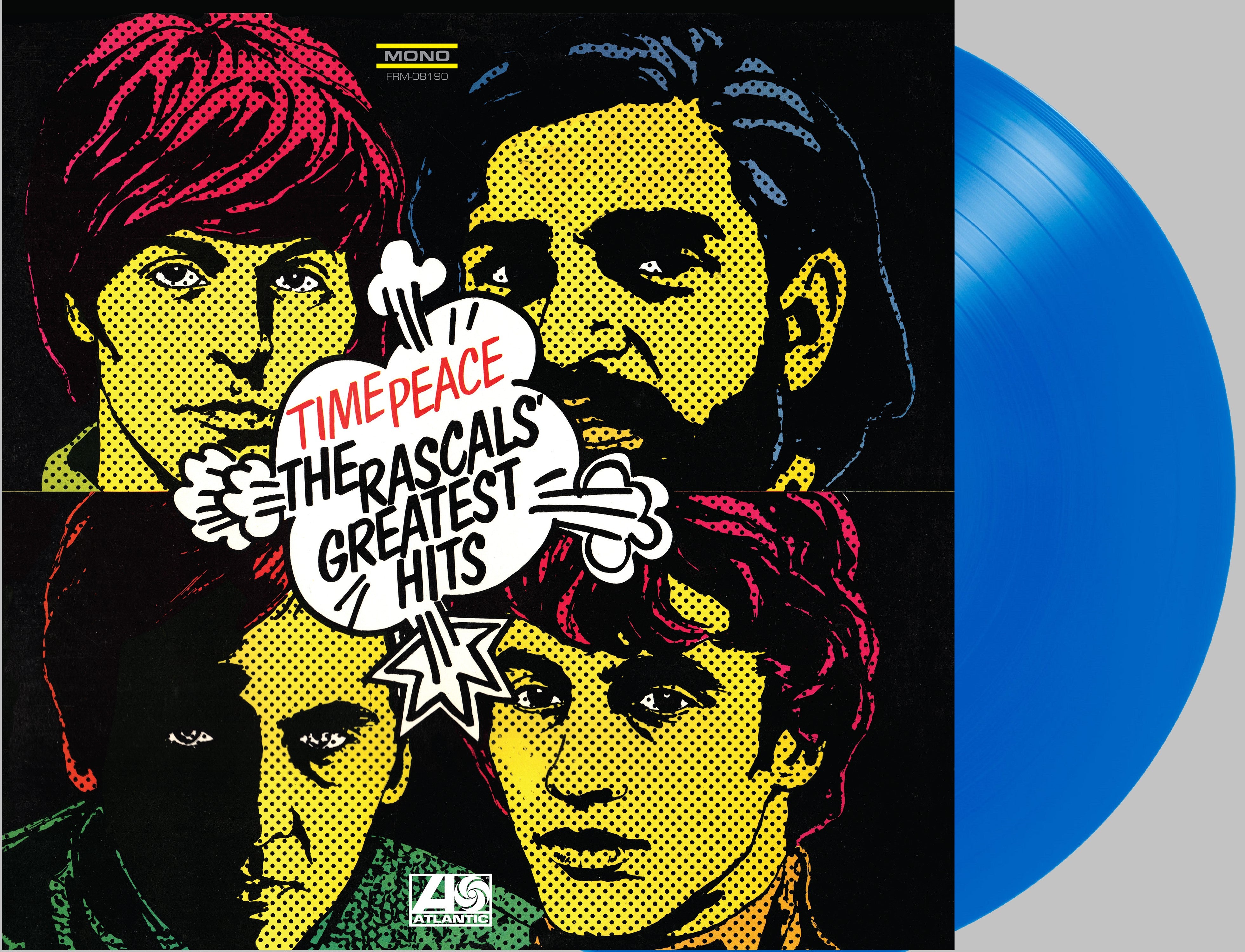 friday-music-the-rascals-time-peace-vinyl-clear-blue-mono image 1