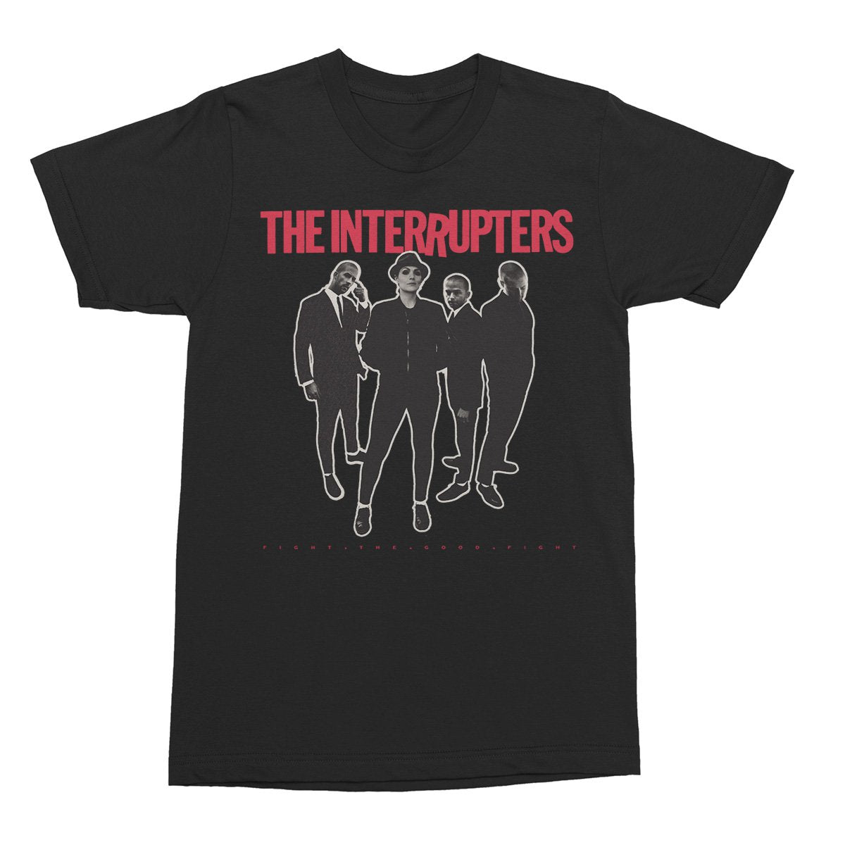 the-interrupters-fight-the-good-fight-t-shirt-schwarz image 1