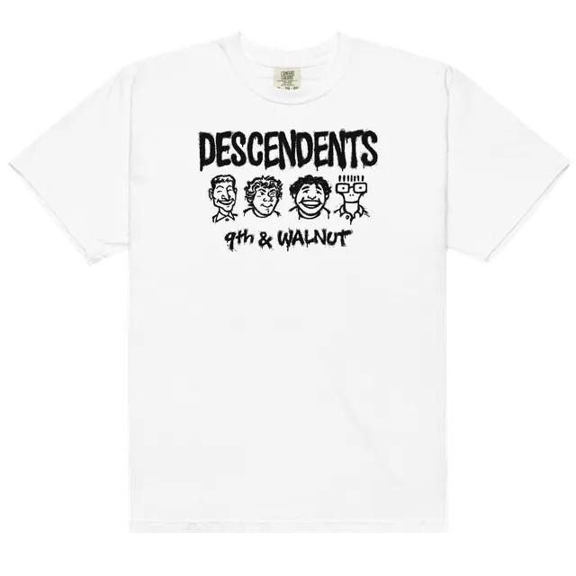 descendents-9th-walnut-t-shirt-wei-baumwolle image 1