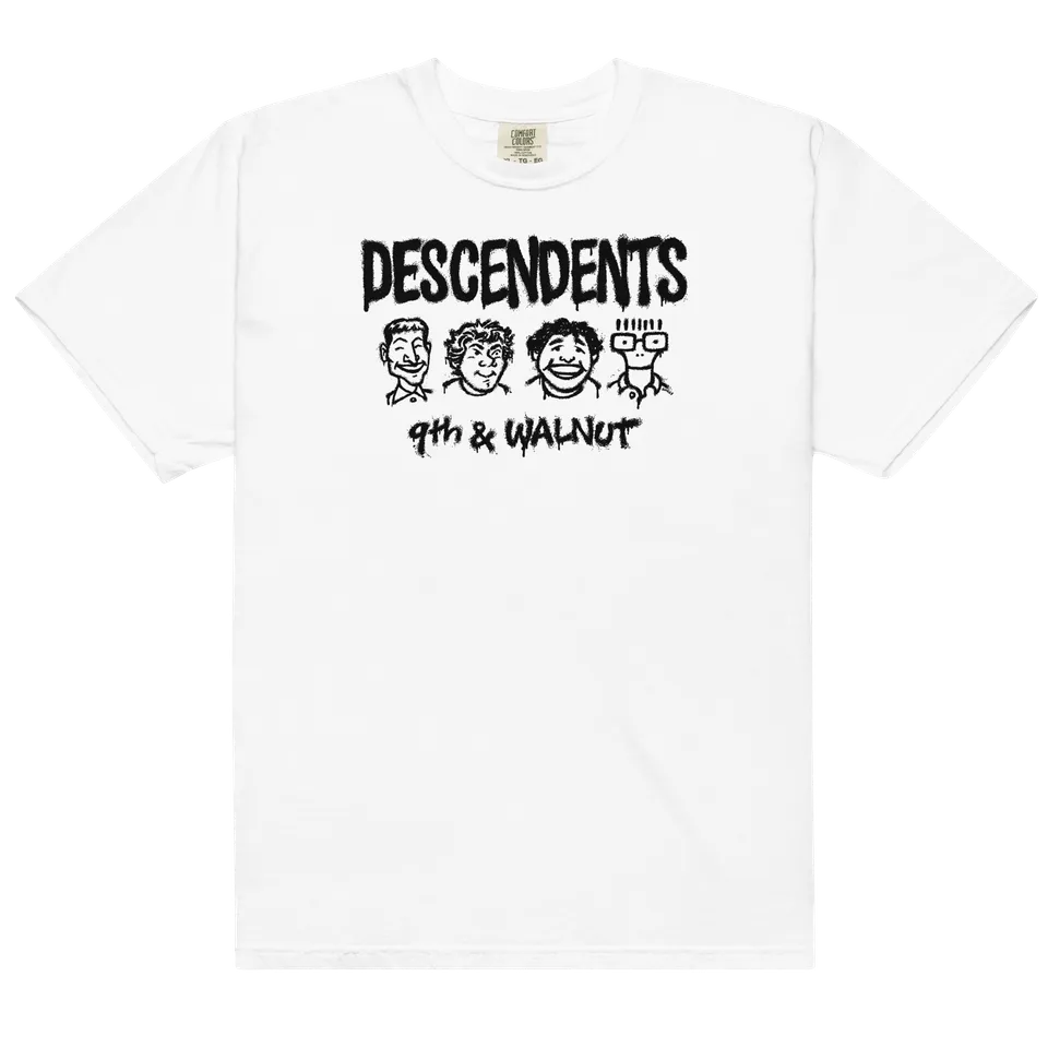 descendents-9th-walnut-t-shirt-wei-baumwolle image 1