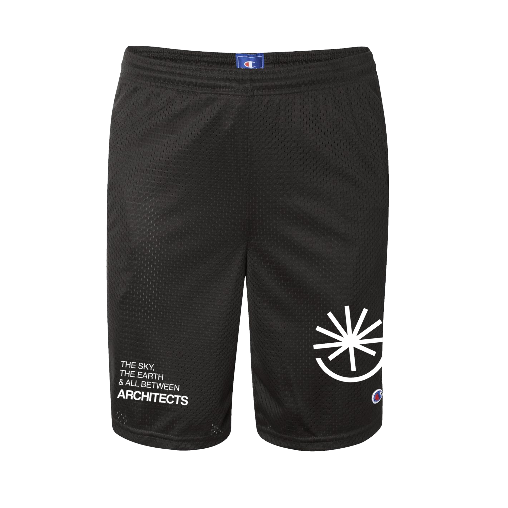 architects-mosh-shorts-the-sky-nylon-schwarz image 1