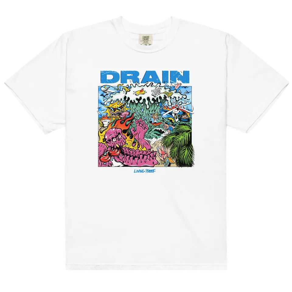 drain-living-proof-t-shirt-wei-baumwolle image 1