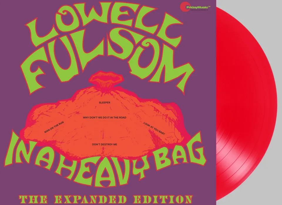 friday-music-lowell-fulsom-heavy-bag-vinyl-rotes-55th-anniversary-vinyl image 1
