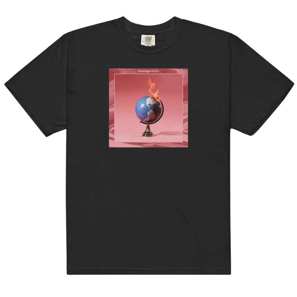 mannequin-pussy-patience-t-shirt-schwarz-baumwolle image 1