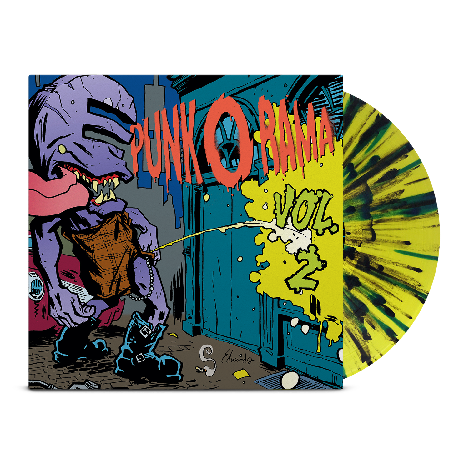punk-o-rama-vol-2-lp-vinyl-eggbert-piss-splatter image 1