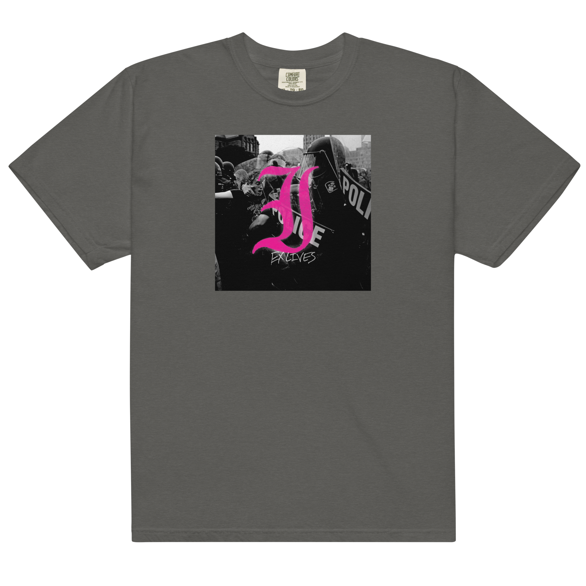 ex-lives-t-shirt-dunkelgrau-album-baumwolle image 1