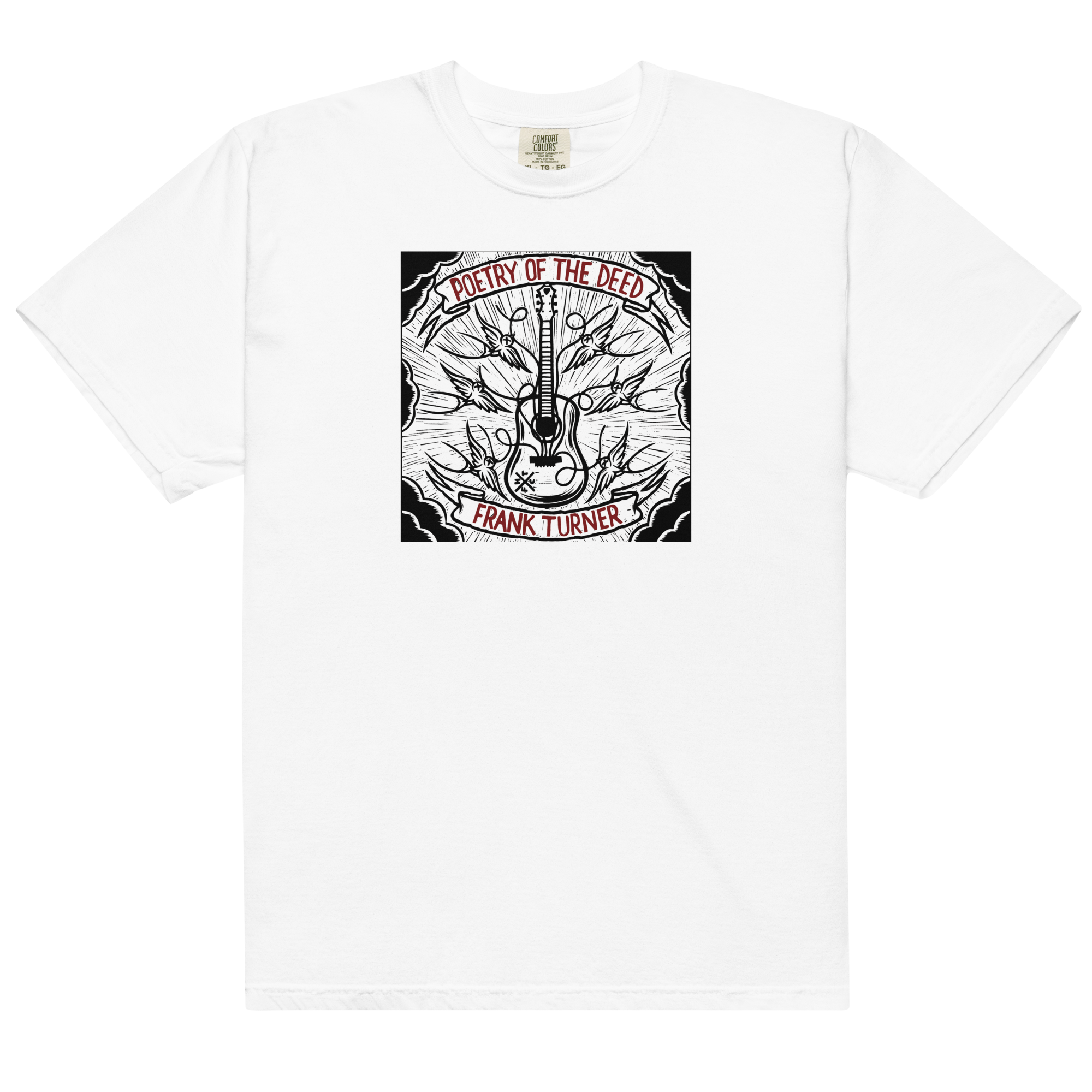 frank-turner-poetry-of-the-deed-t-shirt-wei-baumwolle image 1
