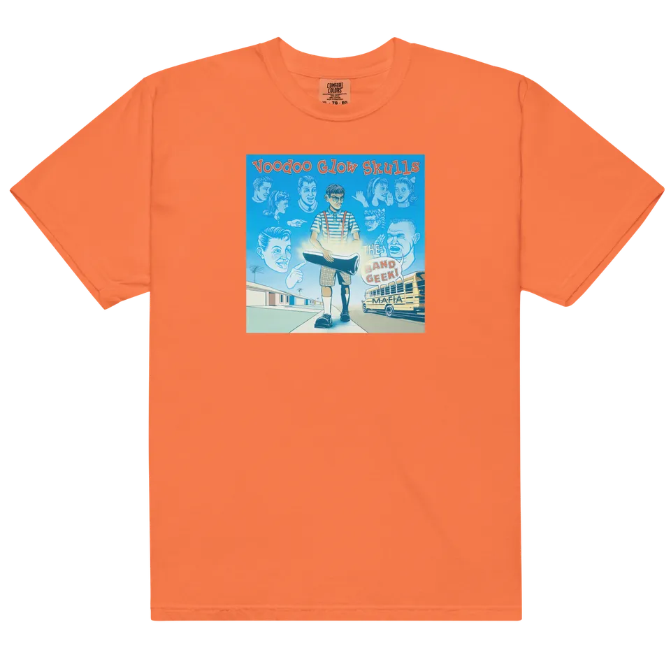 the-band-geek-mafia-t-shirt-orange-baumwolle image 1