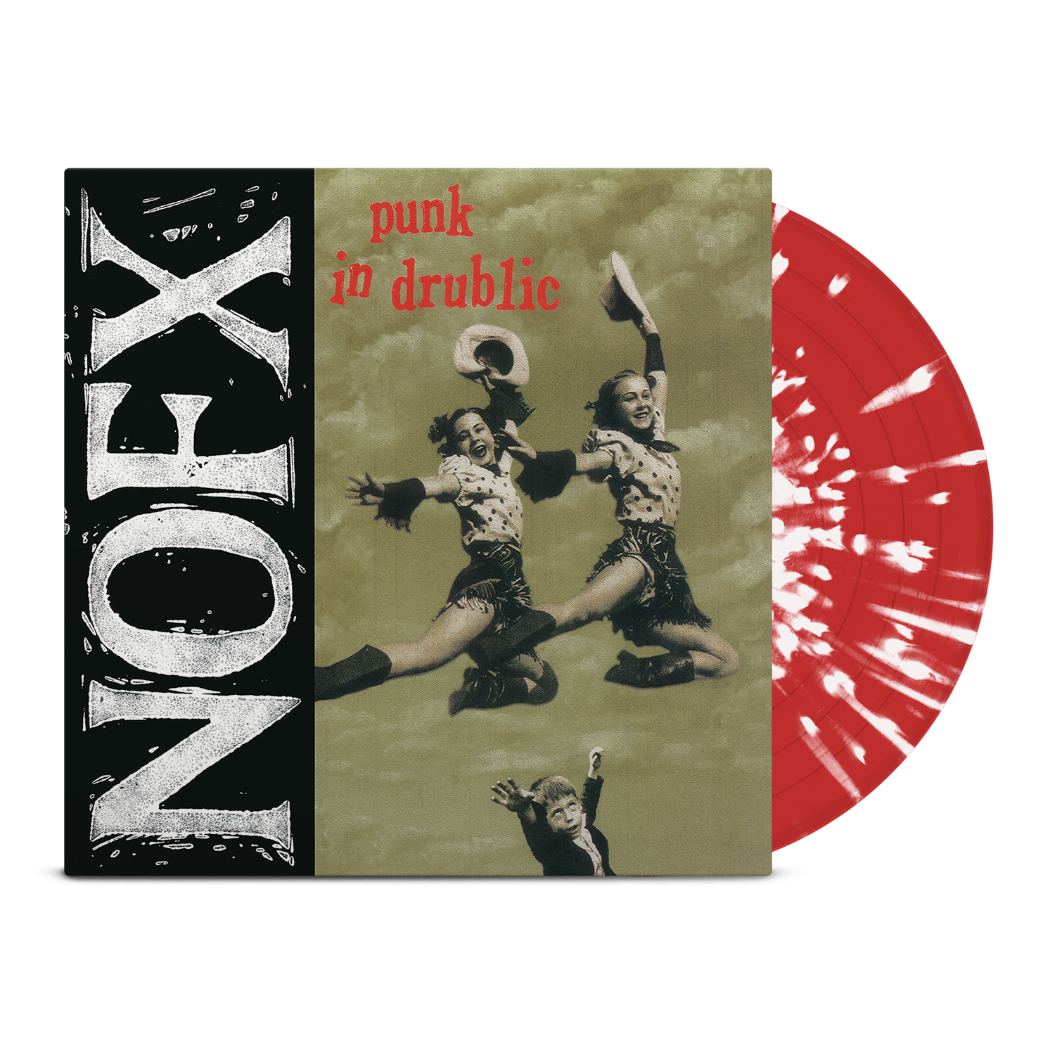 nofx-punk-in-drublic-lp-vinyl-rot-wei-splatter image 1