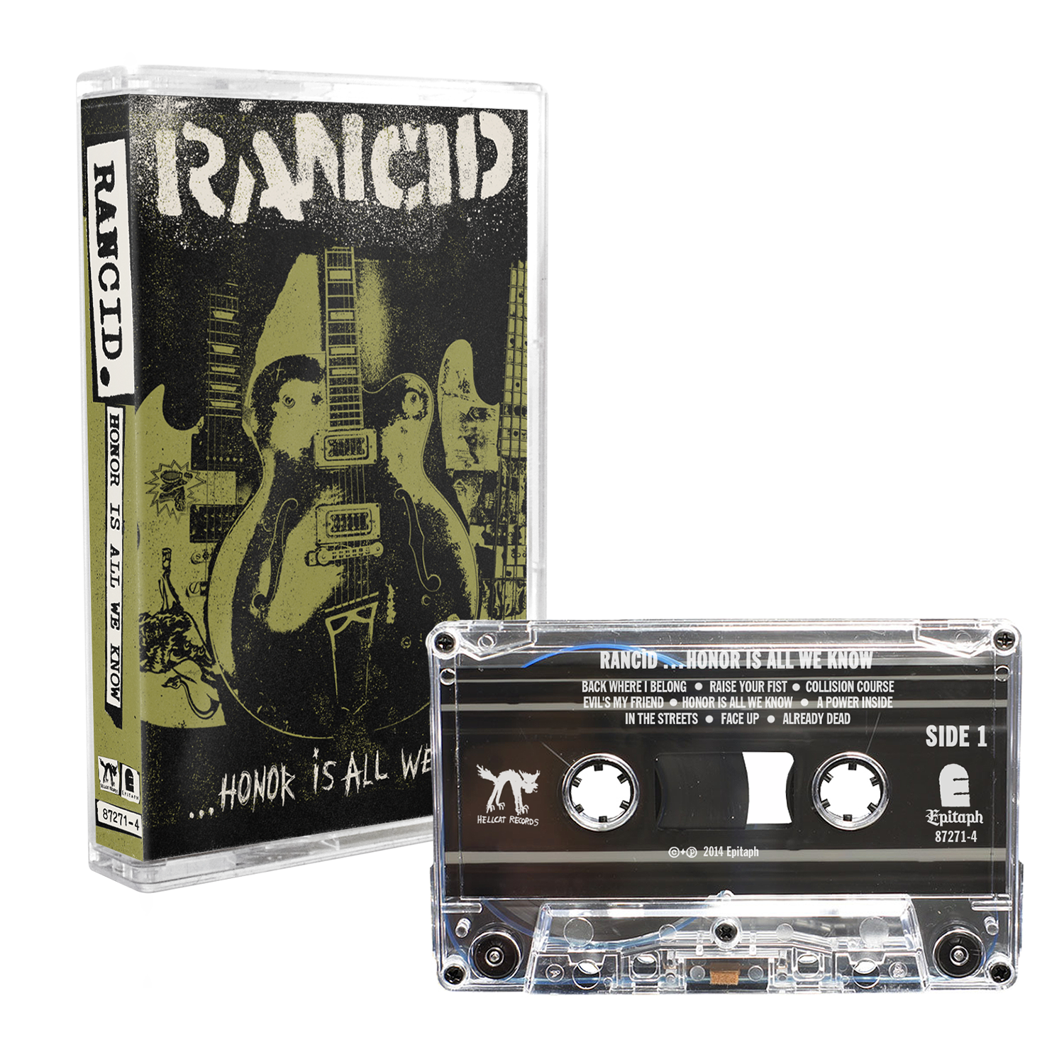 rancid-honor-is-all-we-know-kassette-punk image 1