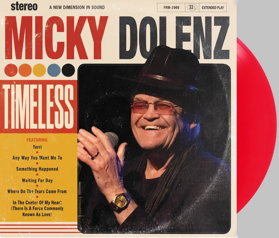 friday-music-micky-dolenz-timeless-vinyl-ruby-red-pop image 1