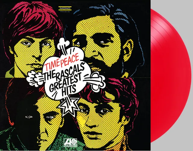 friday-music-rascals-time-peace-greatest-hits-vinyl-clear-red-mono image 1