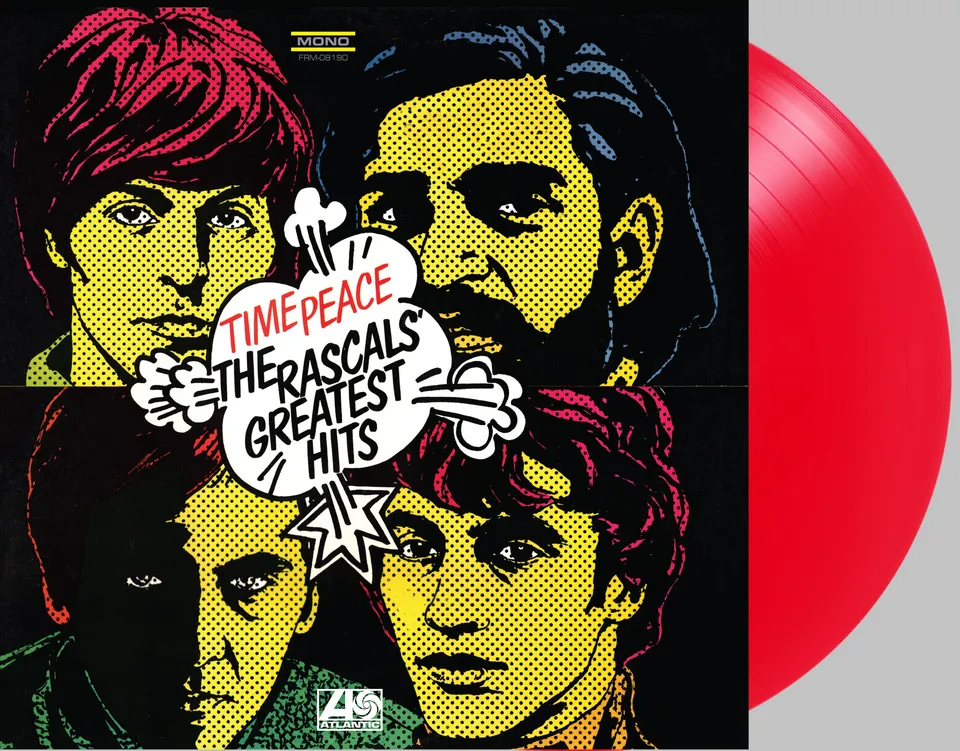 friday-music-rascals-time-peace-greatest-hits-vinyl-clear-red-mono image 1