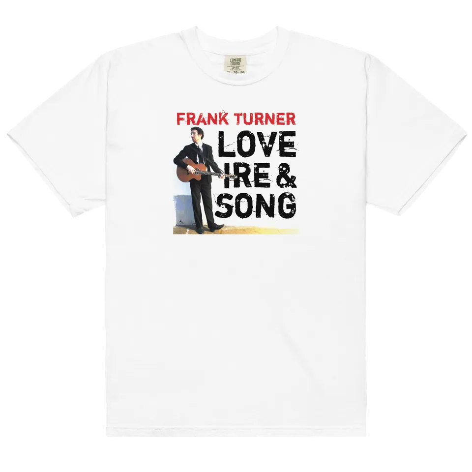 frank-turner-love-ire-song-t-shirt-wei-baumwolle image 1