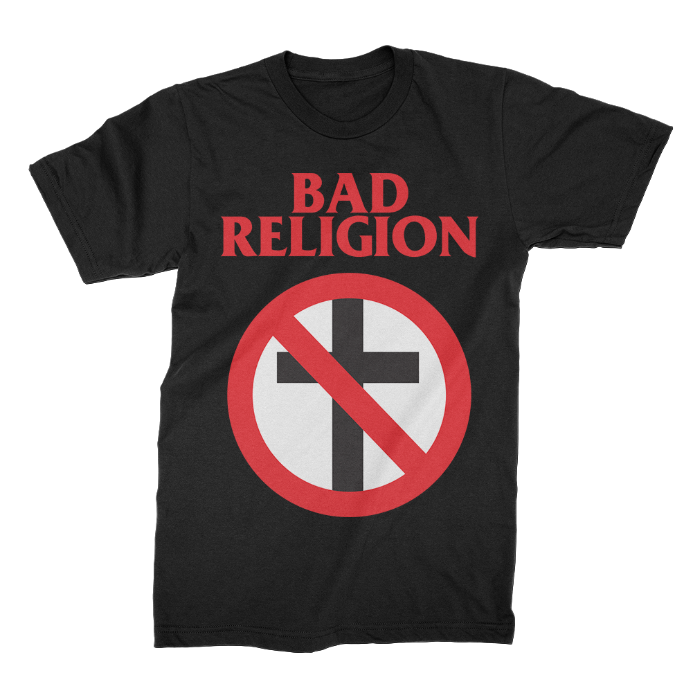 bad-religion-classic-crossbuster-t-shirt-schwarz-baumwolle image 1