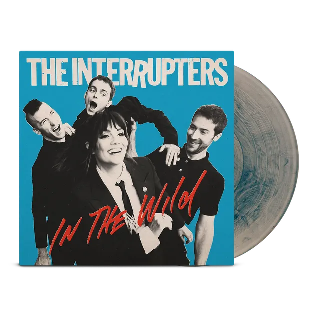 the-interrupters-in-the-wild-lp-vinyl-clear-blue image 1