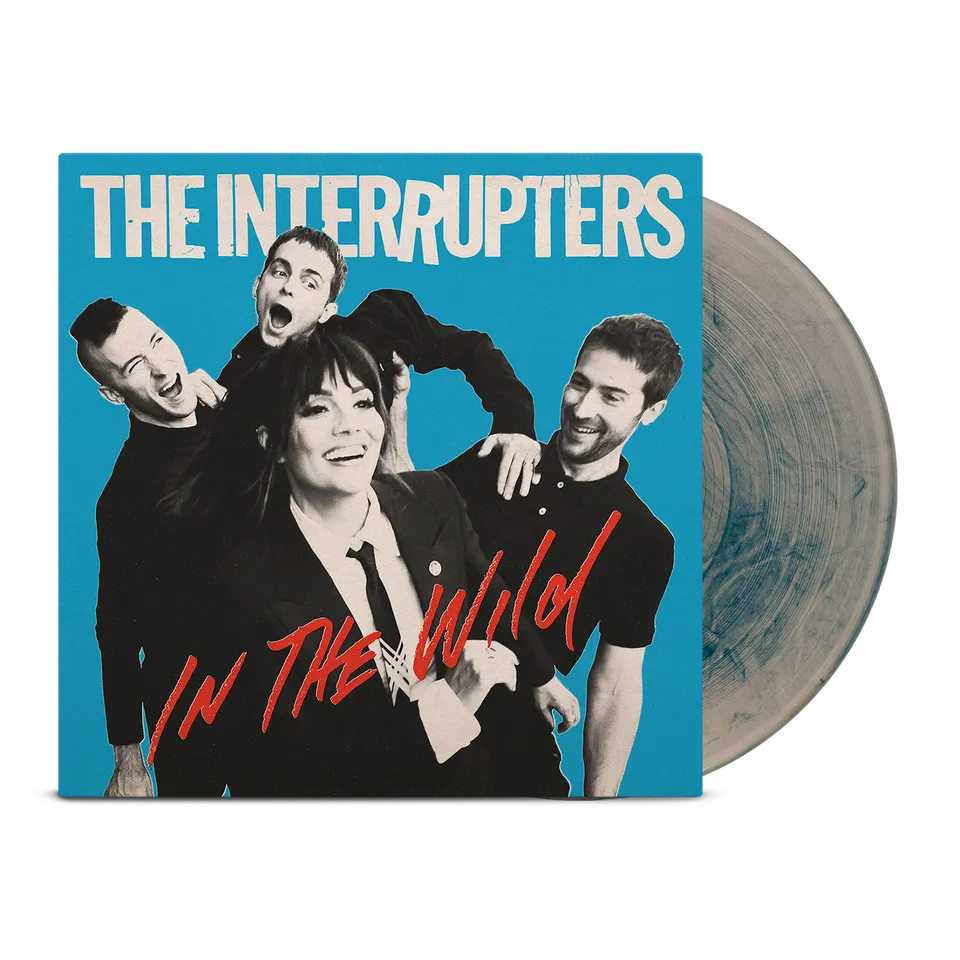 the-interrupters-in-the-wild-lp-vinyl-clear-blue image 1