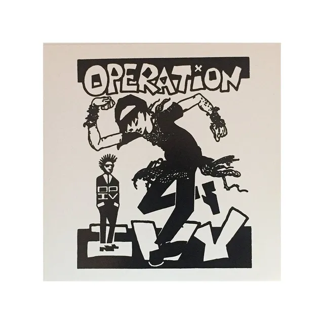 operation-ivy-ivy-skankin-sticker-aufkleber-4x4-ska image 1