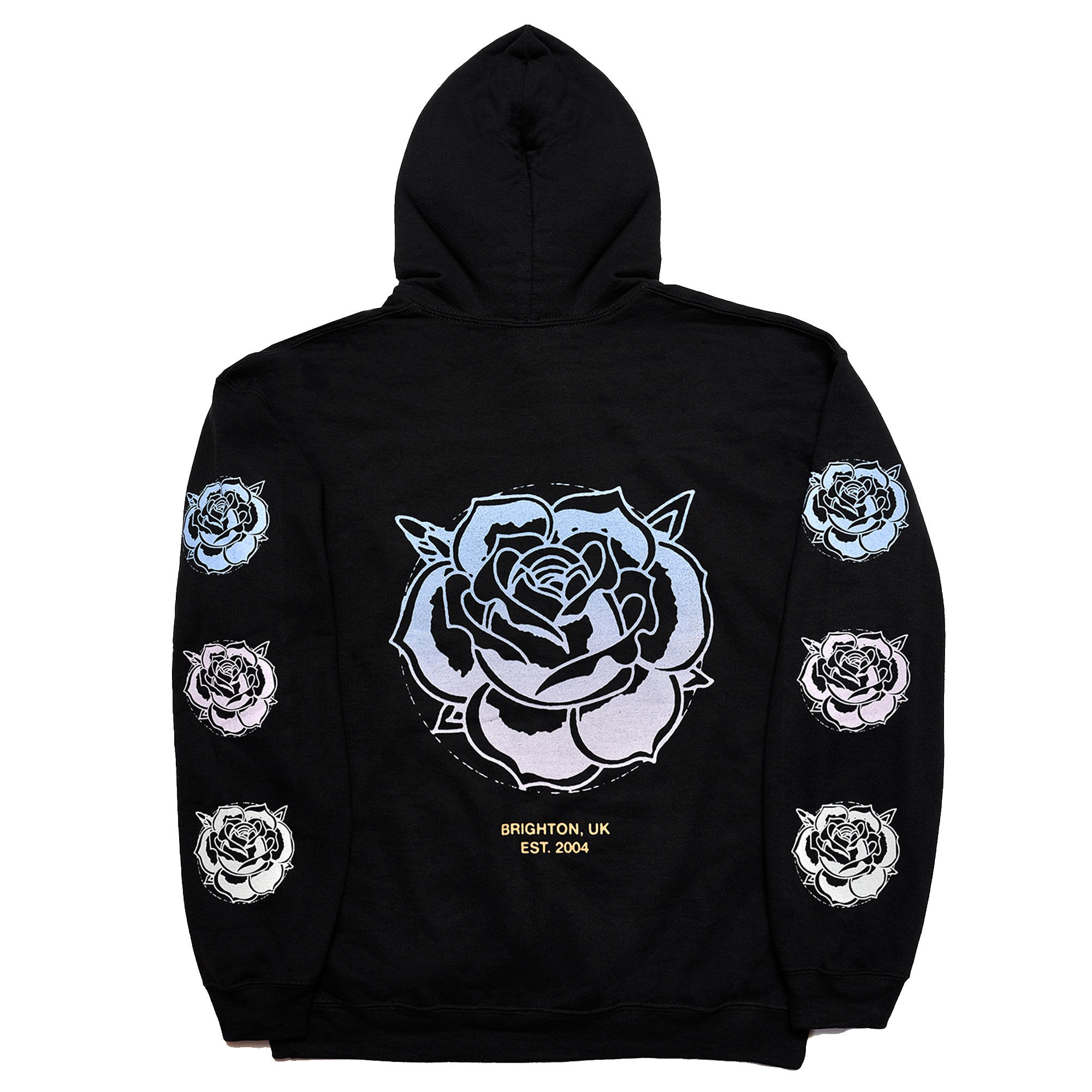 architects-rose-pullover-hoodie-schwarz-mit-tasche image 2