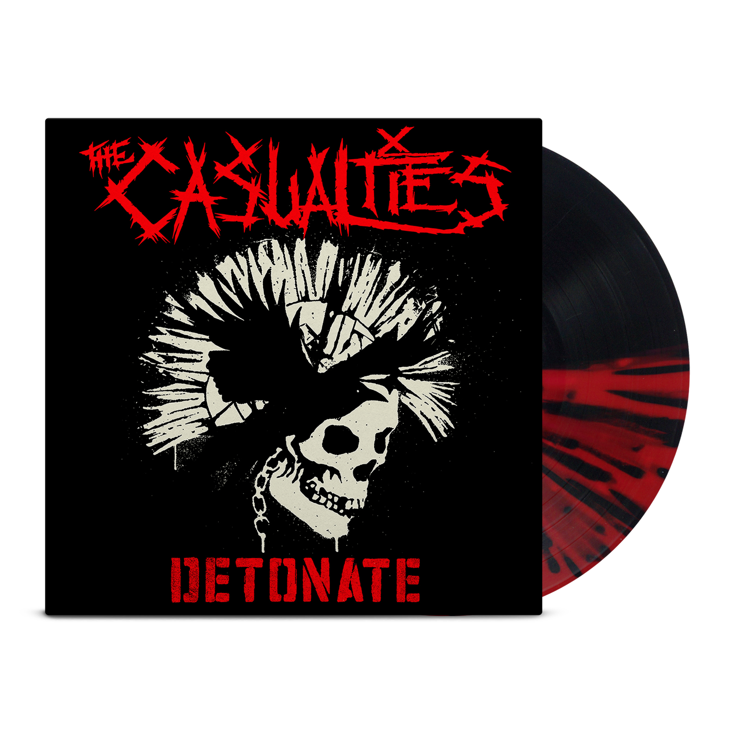the-casualties-detonate-lp-splatter-schwarz-rot-limitiert image 1