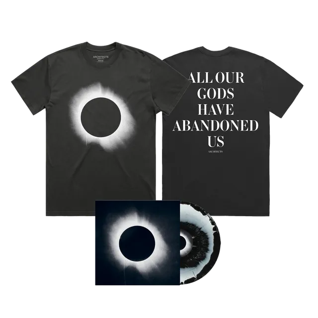 architects-all-our-gods-anniversary-vinyl-shirt-bundle image 1
