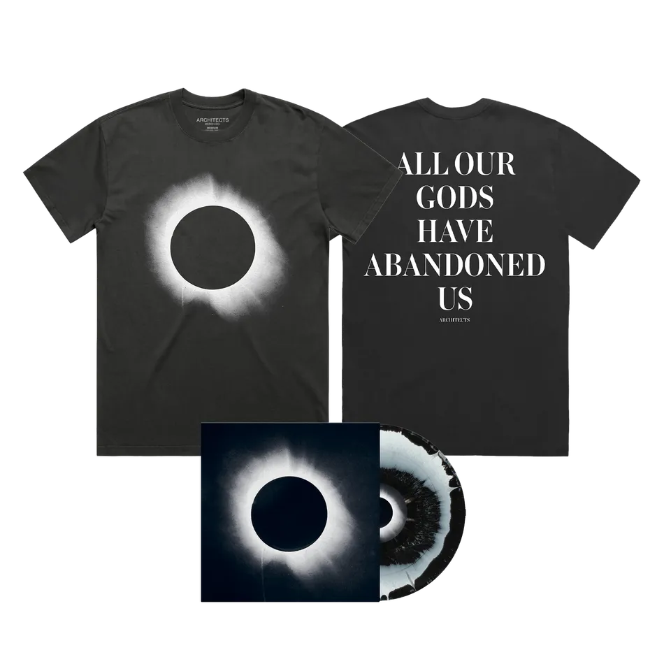 architects-all-our-gods-anniversary-vinyl-shirt-bundle image 1