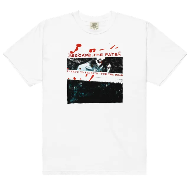 escape-the-fate-sympathy-t-shirt-wei-baumwolle image 1