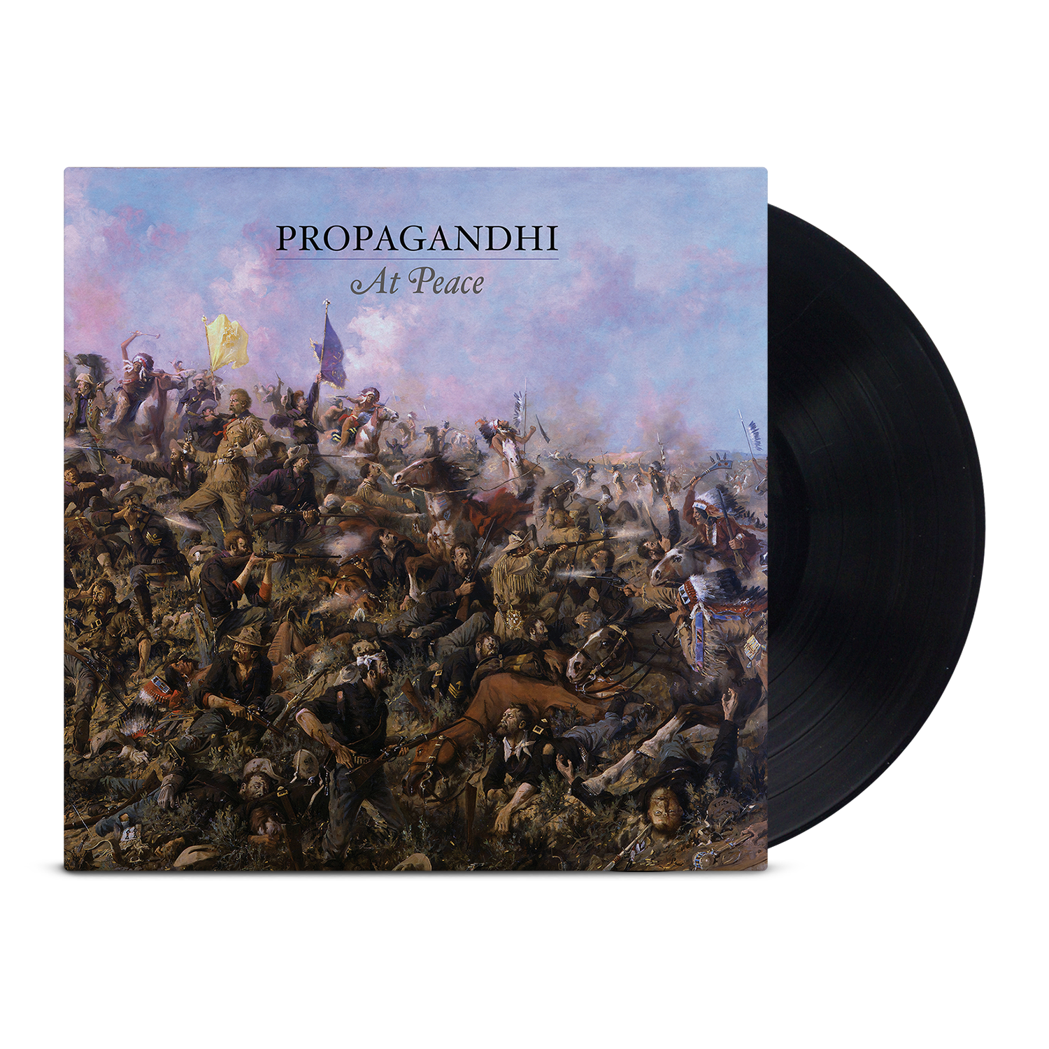 propagandhi-at-peace-lp-black-vinyl-mit-13-songs image 1