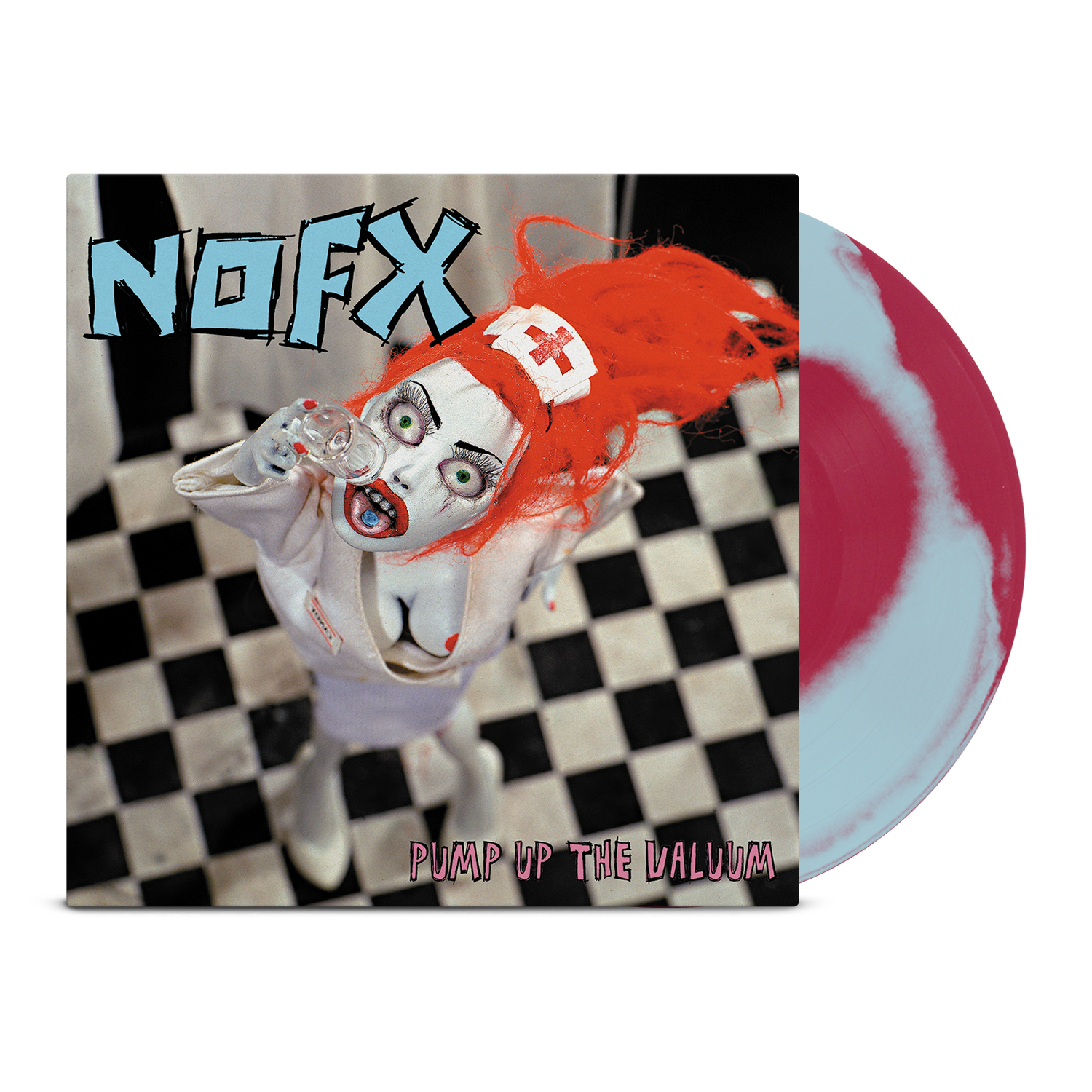 nofx-pump-up-the-valuum-lp-apple-blue-vinyl-limitiert-punk image 1