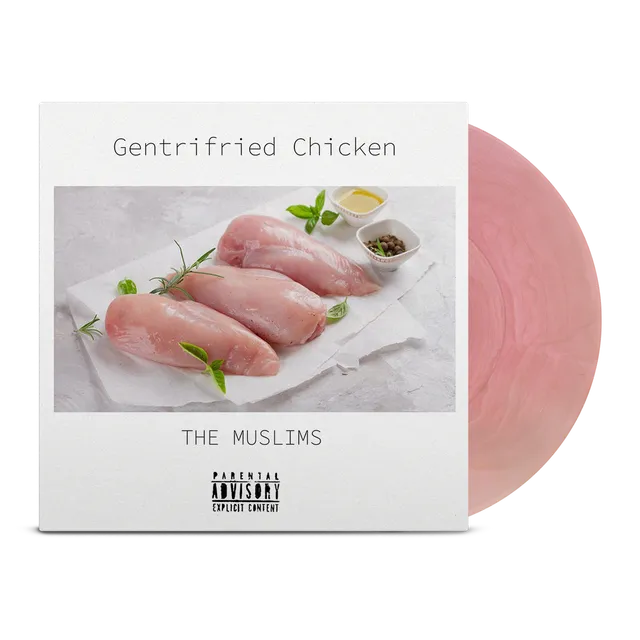 the-muslims-gentrifried-chicken-lp-vinyl-raw-chicken-limitiert image 1