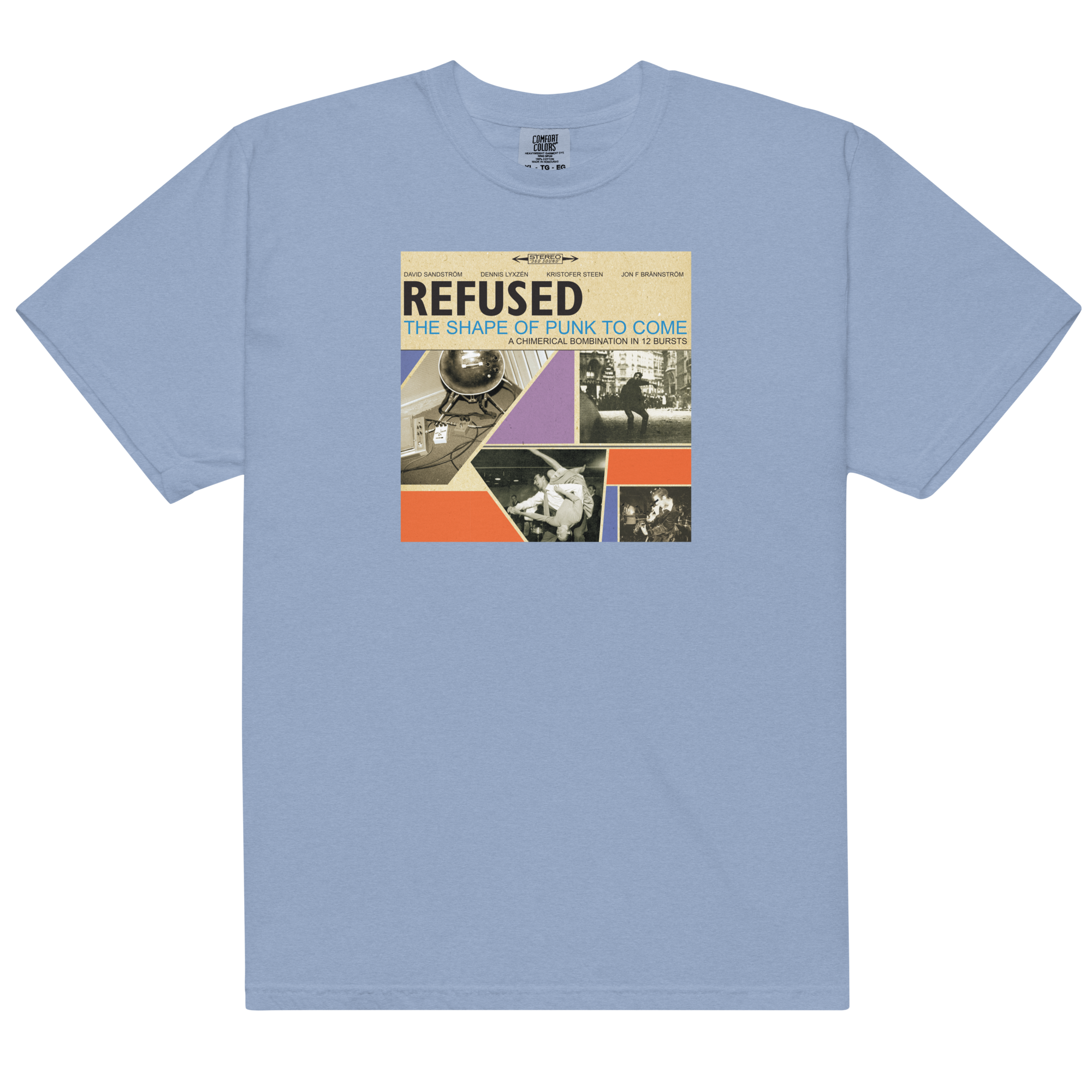 epitaph-apparel-the-shape-of-punk-to-come-t-shirt-hellblau image 1
